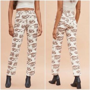 Free People western pants- size 27